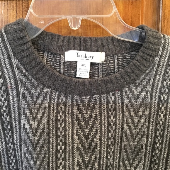 Turnbury cashmere blend sweater, XXL, NWOT - Picture 2 of 3